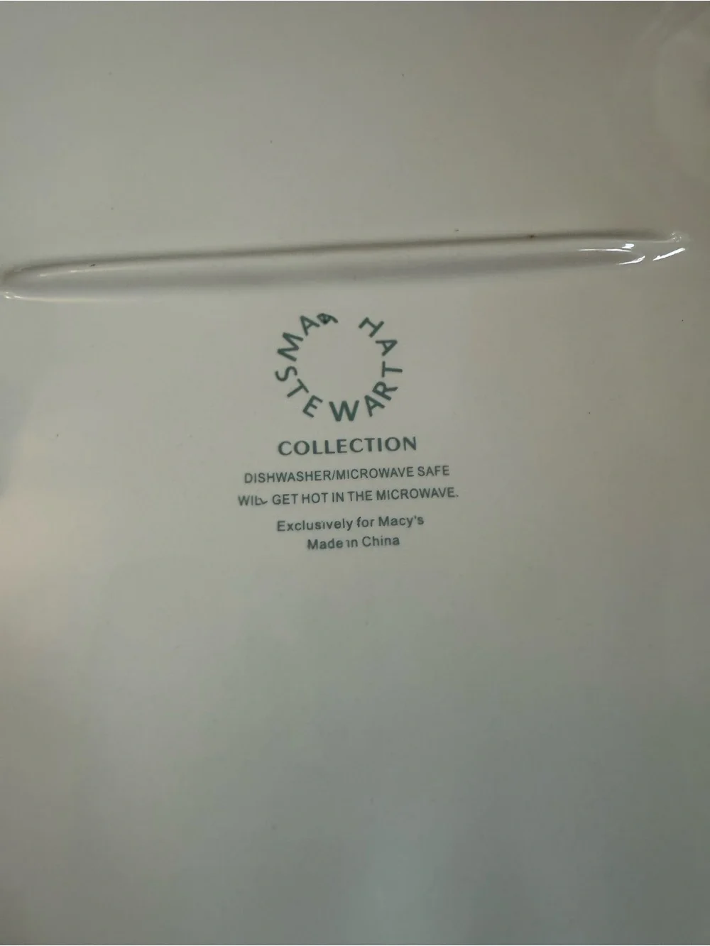 Martha Stewart turkey serving plate